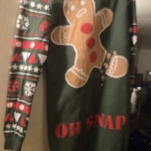 Festive Gingerbread Sweater Dress